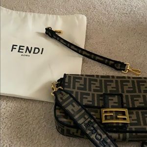 Canvas Print crossbody purse